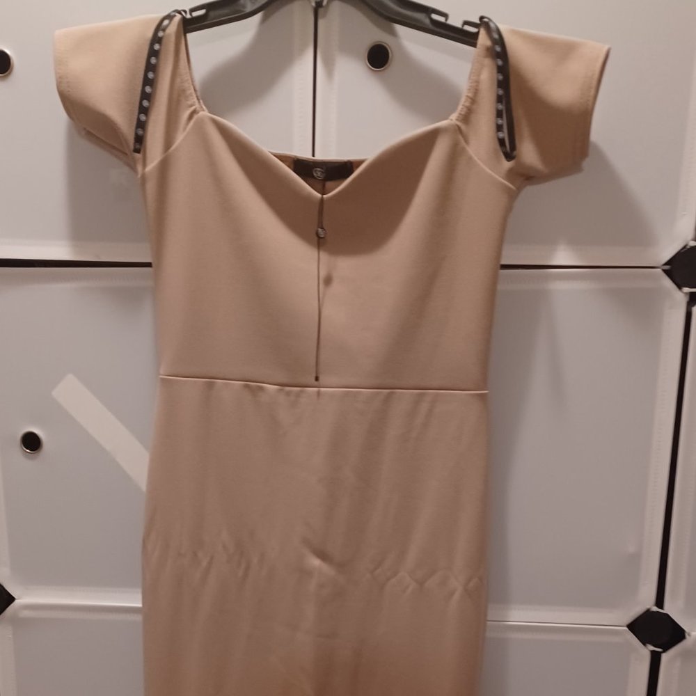 Tan dress